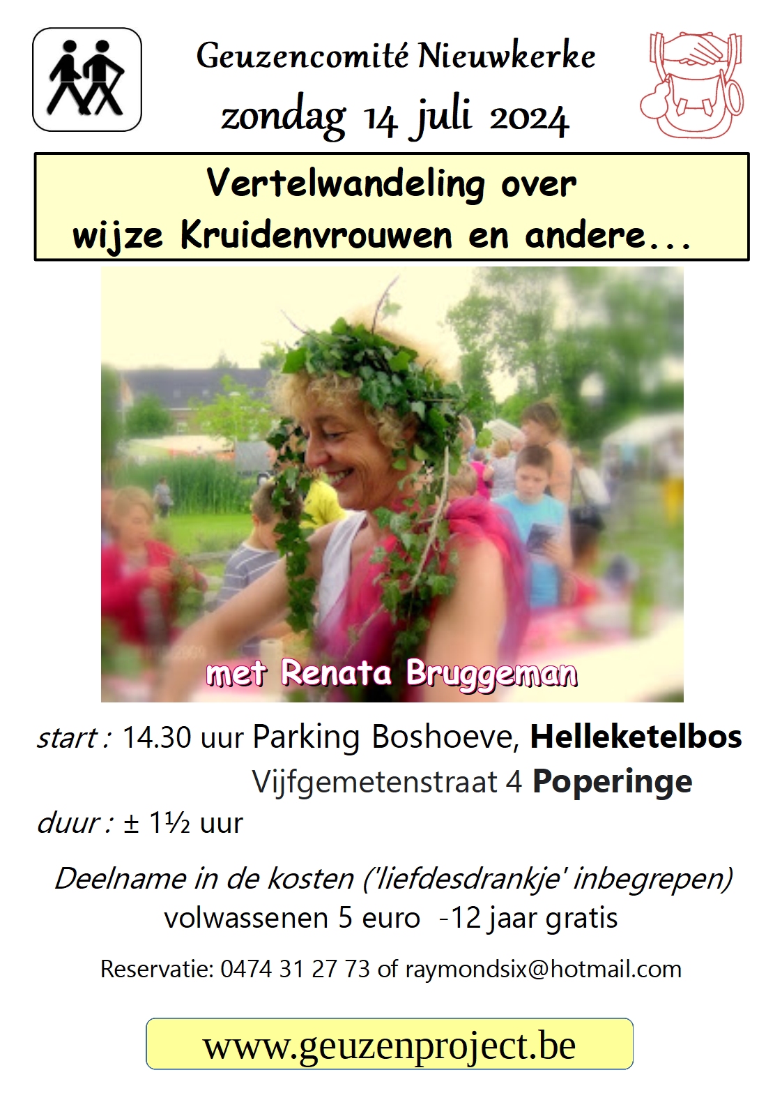 Vertelwandeling over wijze Kruidenvrouwen en andere …